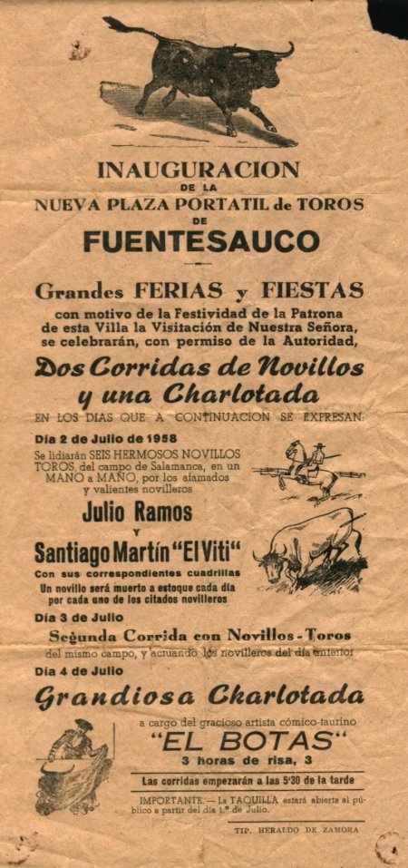 Fuentesauco_cartel1958bertaromero.jpg